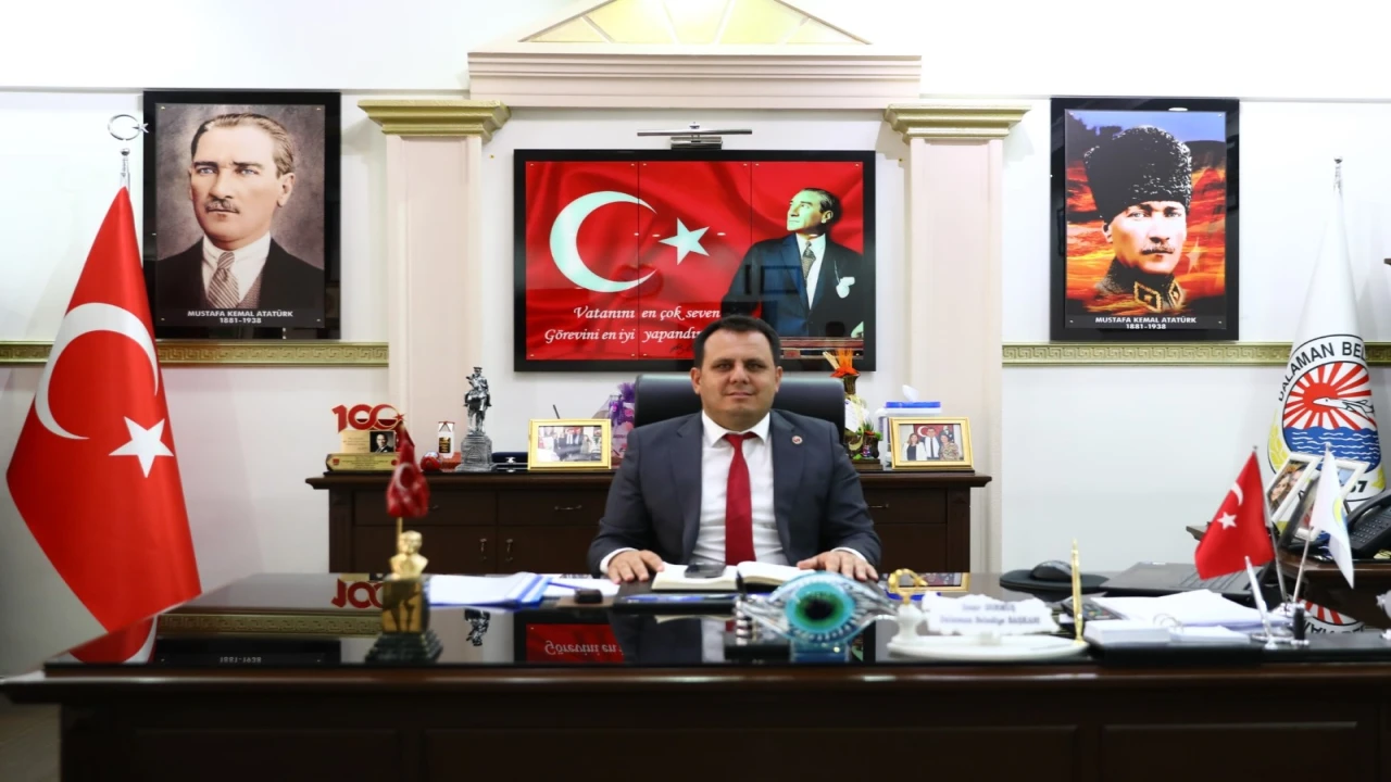 DALAMAN BELEDİYE BAŞKANI SEZER DURMUŞ’TAN YENİ YIL MESAJI