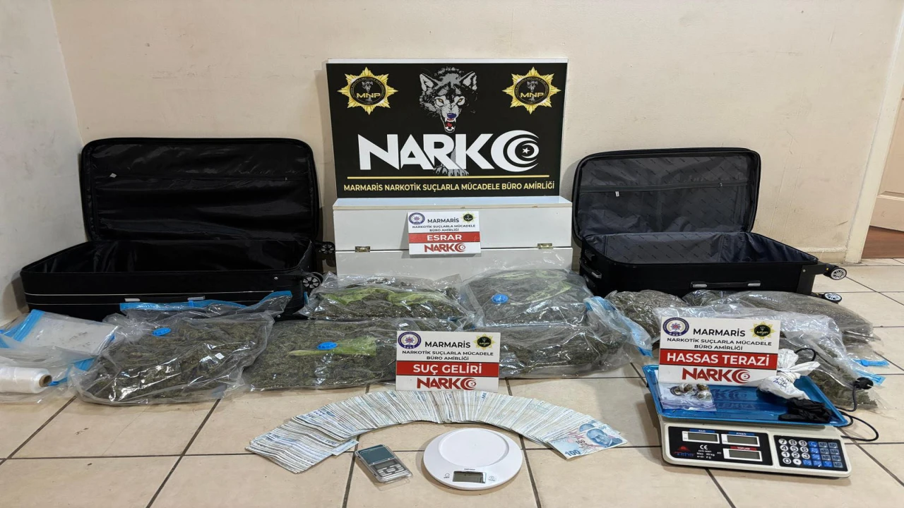 Marmaris’te Narkotik Operasyonu: 5 Kişi Cezaevine Gönderildi