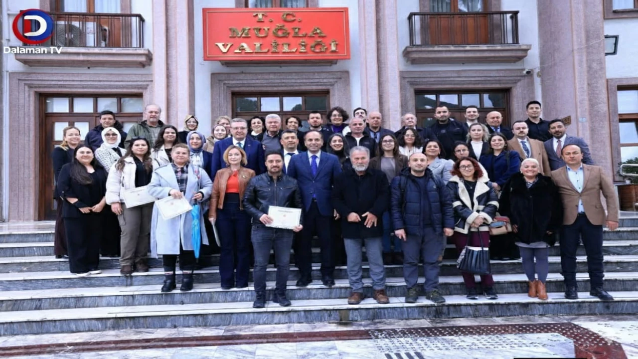 Muğla'da Gazeteciler Eğitimde