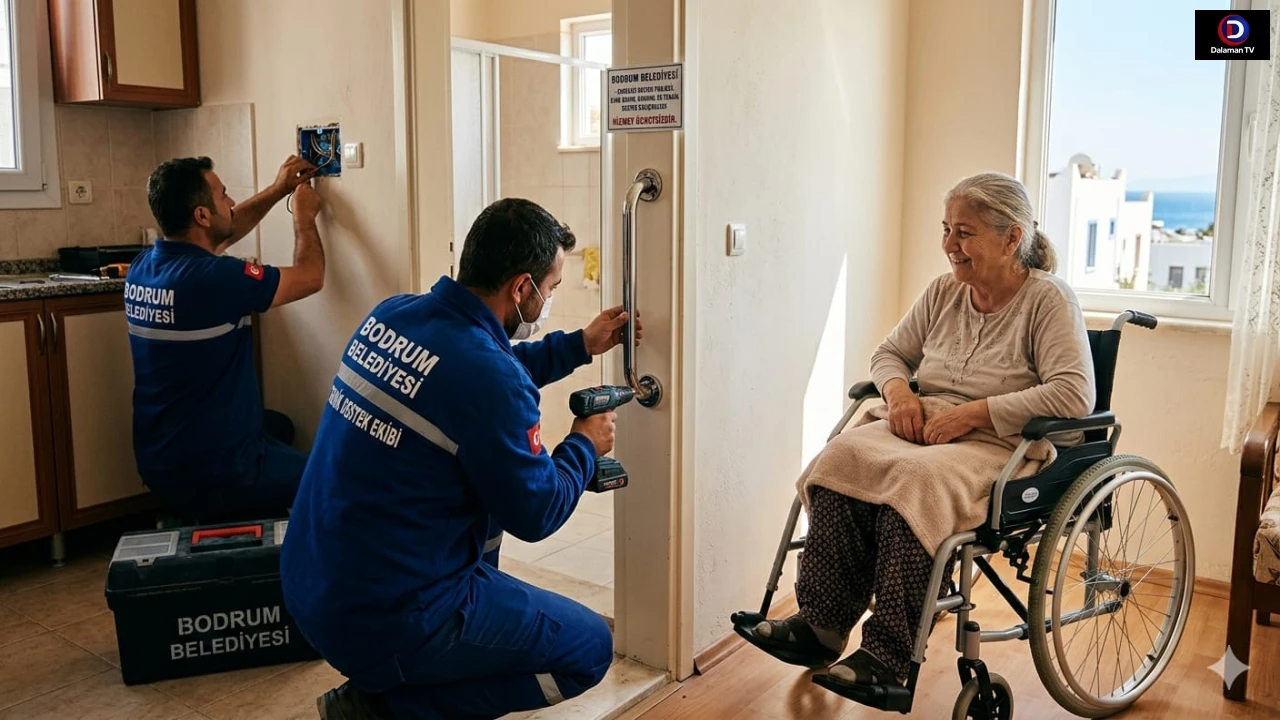 Bodrum’da Engellere “Teknik” Çözüm: Belediye Evleri Yeniliyor