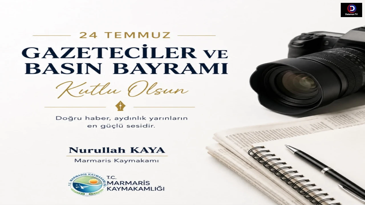 Kaymakamımız Sayın Nurullah Kaya’ nın 24 Temmuz