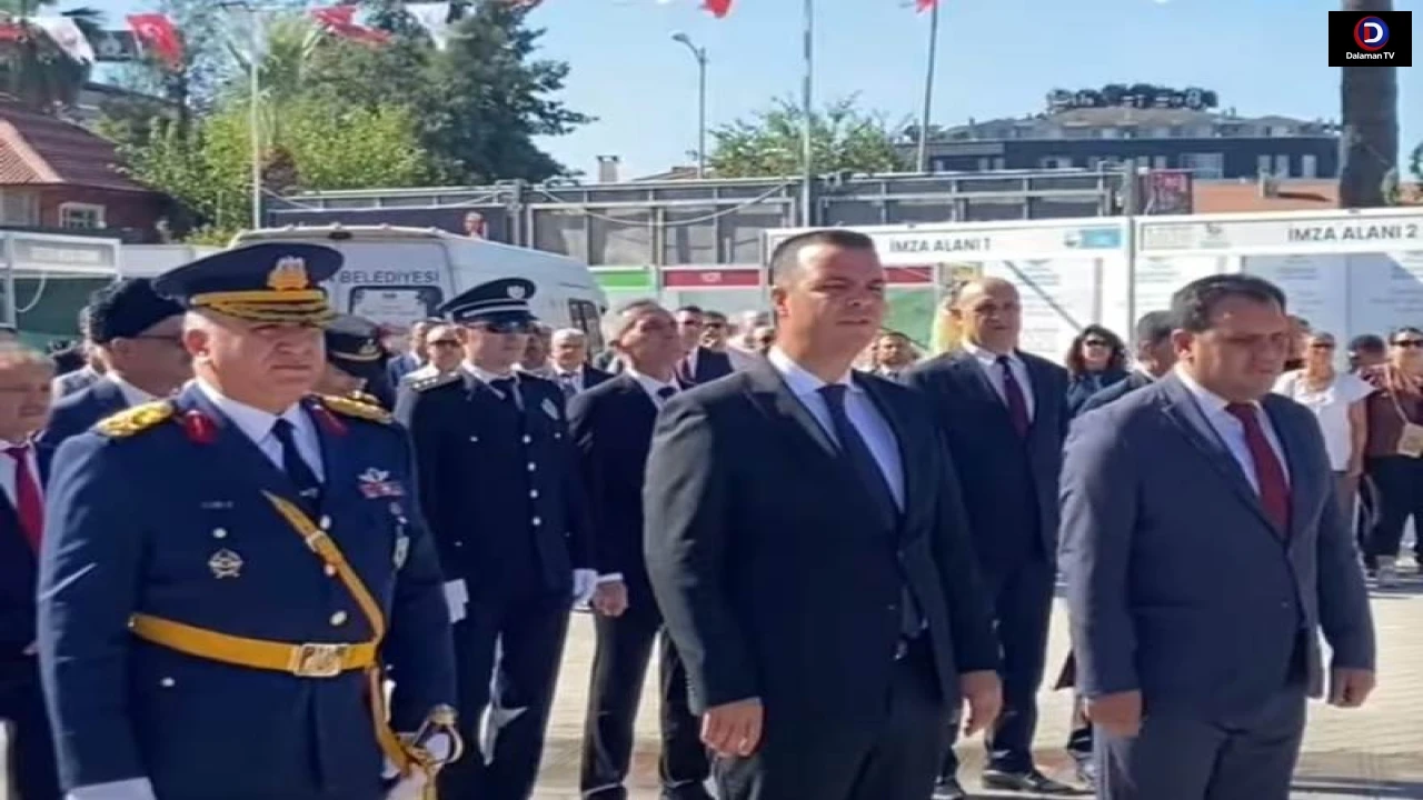 30 AĞUSTOS ZAFER BAYRAMI DALAMAN’DA COŞKUYLA KUTLANDI