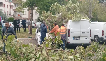 Marmariste Etkili Fırtına