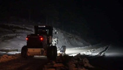 Muğla Kavaklıdere’de Kar Esareti: