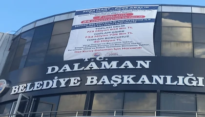 Dalaman Belediyesi’nden Şeffaflık Hamlesi: