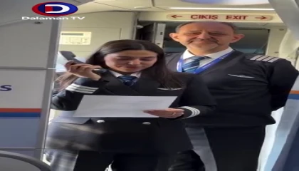 Gökyüzünde Duygusal Veda: