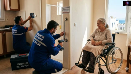 Bodrum’da Engellere “Teknik” Çözüm: Belediye Evleri Yeniliyor