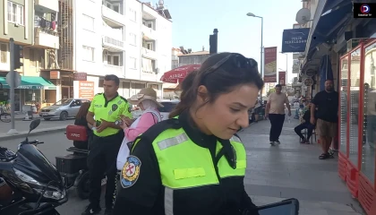 Dalamanın ilk Trafik Şahin Kadın Polisi Göreve Başladı.